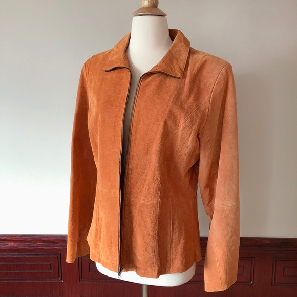 Wilsons Leather Maxima • Suede Leather Jacket - Picture 1 of 9